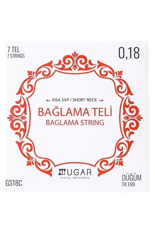 Ugar Gs18C Kısa Sap Bağlama Teli (0.18)
