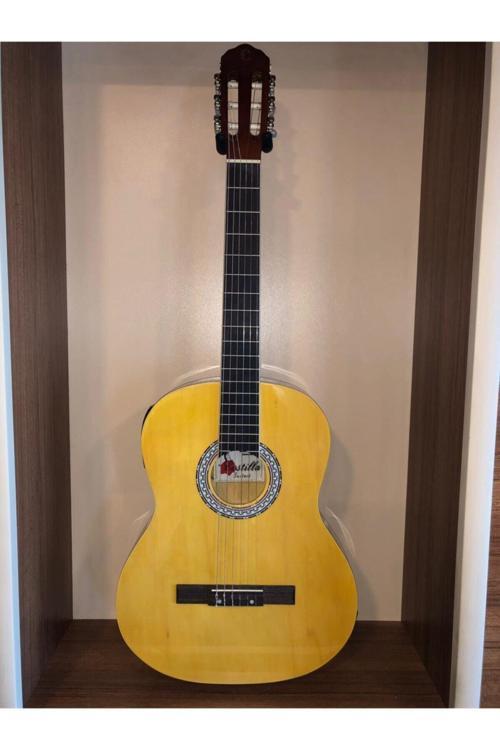 Castılla Naturel Renk Elektro Klasik Gitar