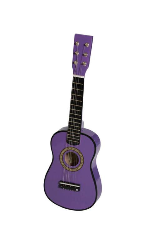 Akustik Mini Çocuk Gitarı Mor - Eu55Pr