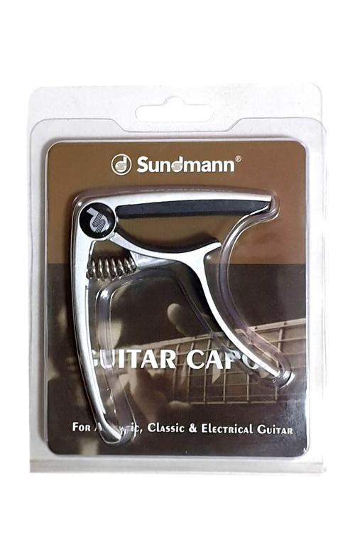 Gümüş Renk Propfesyonel Tüm Gitarlara Uyumlu Kelepçe Kaposu