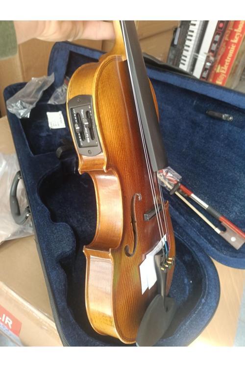 Vb425M-Eq Klasik 4/4 Elektro Akustik Keman Seti Hareli