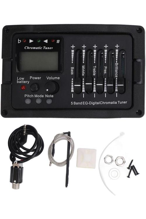Teq-5 Model Profesyonel Gitar Ekolayzer Seti