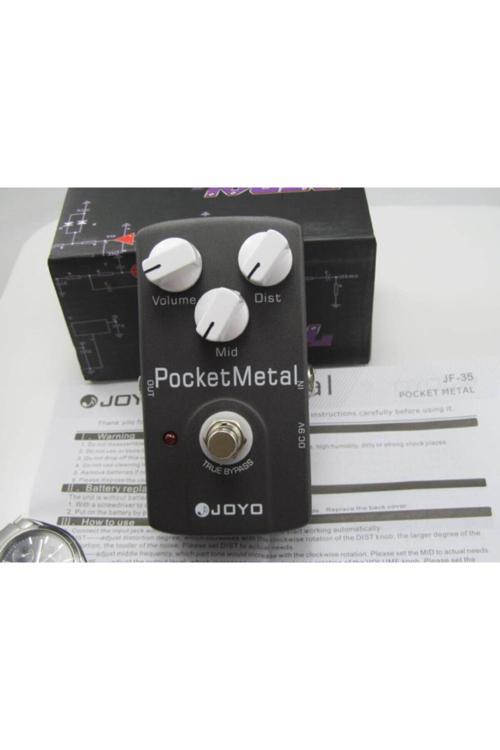 Joyo Jf-35 Pocket Metal Analog Pedalı