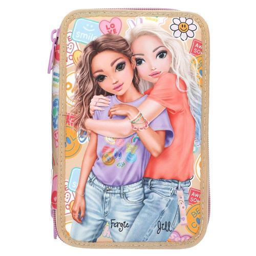 3 Katlı İçi Dolu Kalem Çantası Girl Power 413282