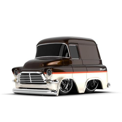 Tuned S2 1957 GMC Panel Van Kahverengi Custom Araba 529705