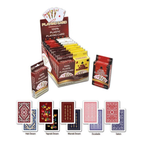 Premium Plastik Oyun Kağıdı