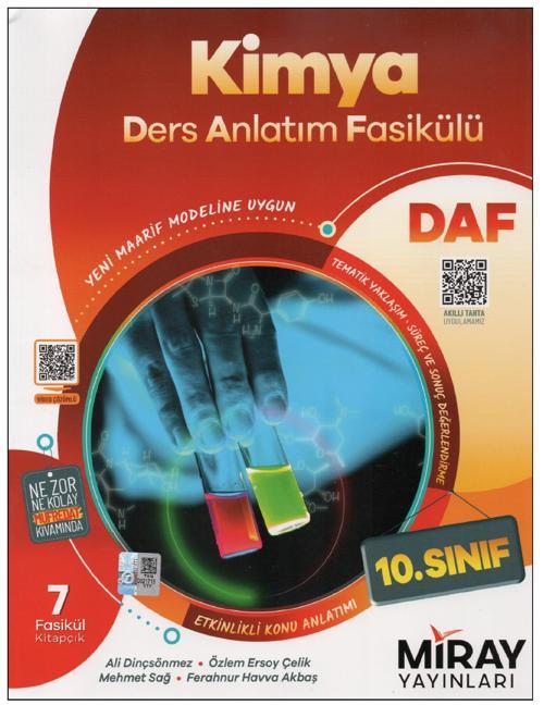 Miray 10. Sınıf Kimya Ders Anlatım Faikülü 