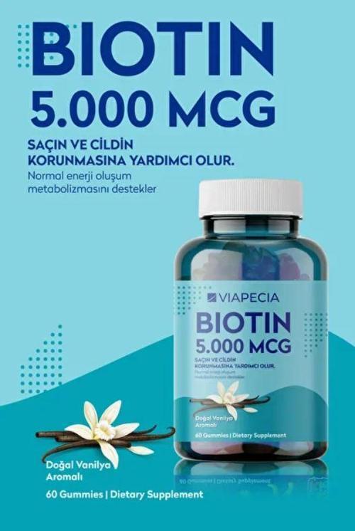 Biotin 5000 mcg 60 Gummies