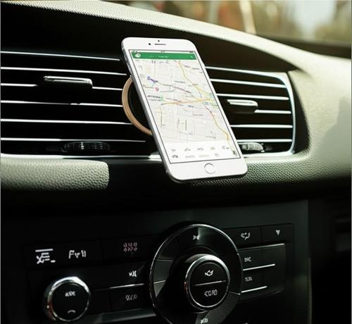 Manyetik Araç İçi Telefon Tutucu Güçlü Mıknatıslı, 360° Dönebilir, Düz Zemine Yapışan Araç/Ofis/Ev