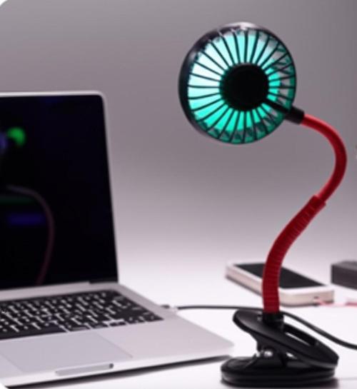 Ayarlanabilir Kıskaçlı Masa Üstü Mini Vantilatör Esnek Boyunlu, 360°