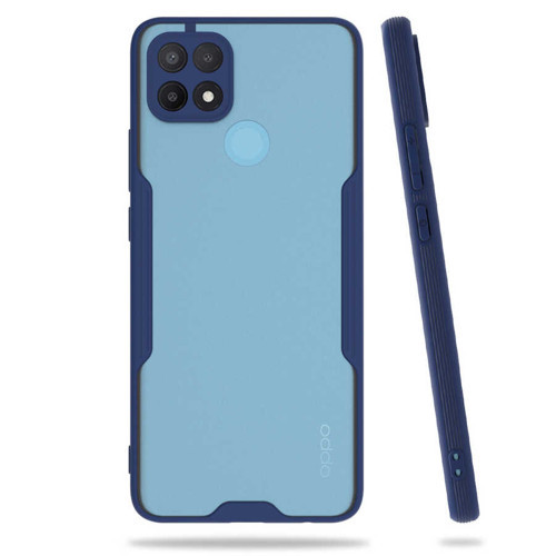 Oppo A15S Kılıf Zore Parfe Kenarları Pastel Renk Silikon Kılıf