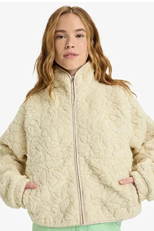 Blurry Cloud Kadın Polar Ceket ERJPF03212-6795