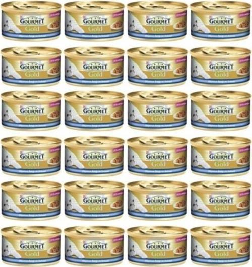 Gourmet Gold Okyanus Balık Sebzeli Kedi Konservesi 85 Gr 24 Adet