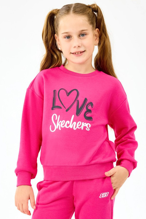 Fleece Çocuk Sweatshirt SK2520078-3586