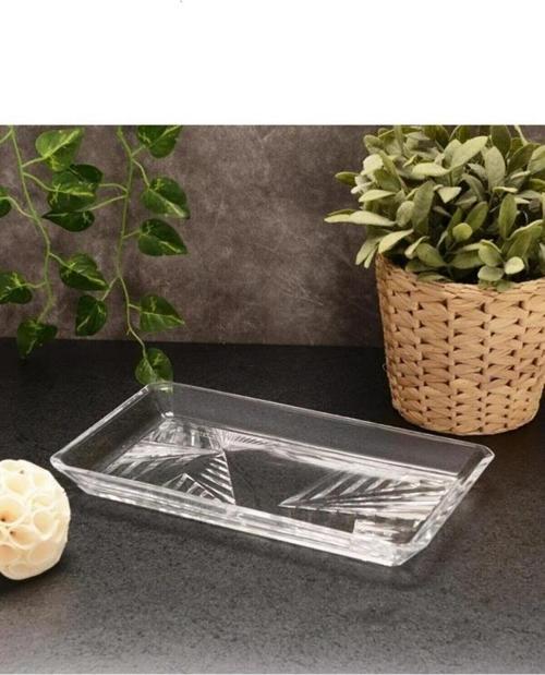 Madlen Dikdörtgen Servis Tabağı - 68693