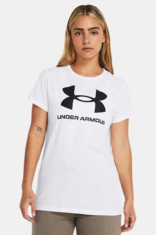 UA Logo Ss Kadın Tişört