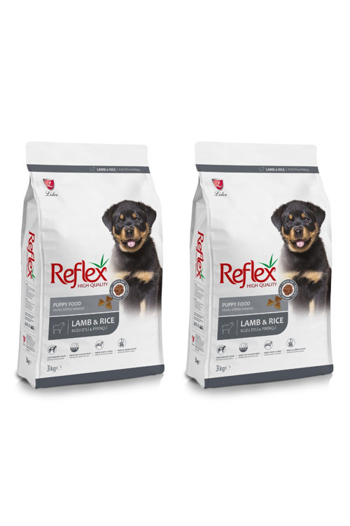 Kuzu Etli Ve Pirinçli Yavru Köpek Maması 3 Kg 2 Adet