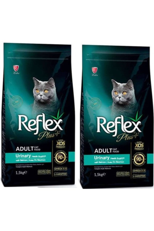 Urinary Tavuklu Kuru Kedi Maması 1,5 Kg 2 Adet