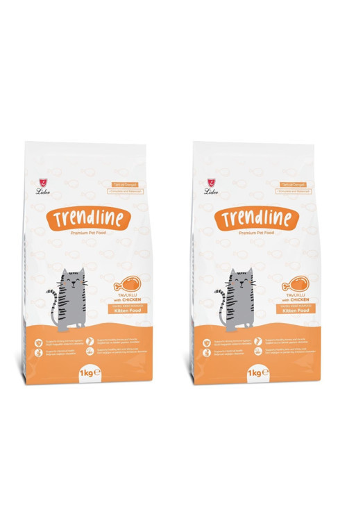 Kitten Tavuklu Yavru Kedi Maması 1 Kg 2 Adet