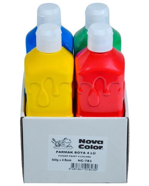 Parmak Boyası 500 Gr 4 renk NC783
