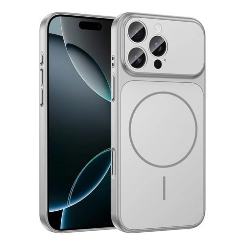 Apple iPhone 15 Pro Max Kılıf Zore M-Safe Şarj Özellikli Kamera Korumalı Formen Kapak