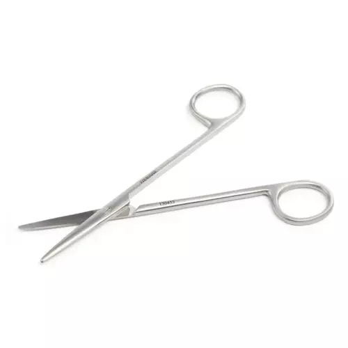 Metzenbaum Makas. 14,5 cm / 5.7, Künt / Künt. Düz