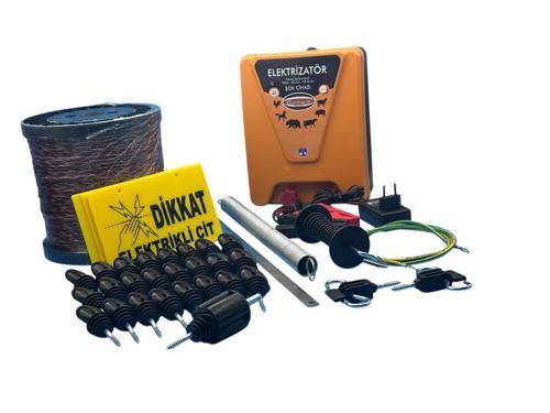 Yaban Pro 250 Elektrikli Çit Sistemi (0 ile 499 Metrekare Arası Araziler için)