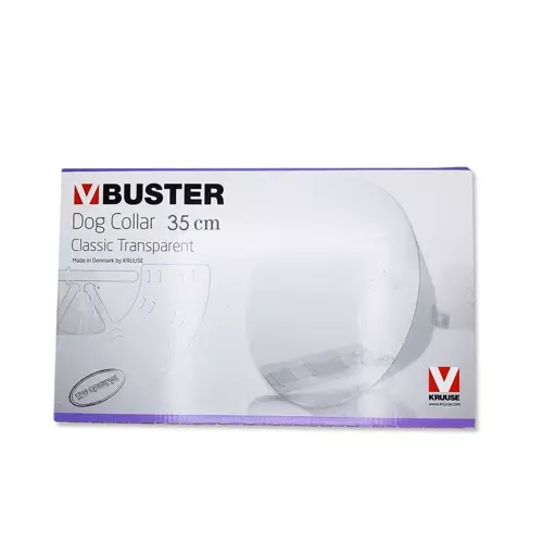 Buster Elizabeth Köpek Yakalığı. Transparan. 35 cm (10'lu Paket)