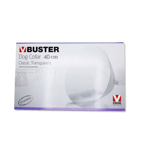 Buster Elizabeth Köpek Yakalığı. Transparan. 40 cm (10'lu Paket)