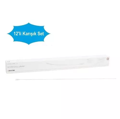 Buster Köpek İdrar Sondası ( 12'li Karışık Set )