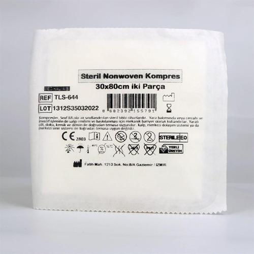 Steril Spanç (Nonwoven) 30x80