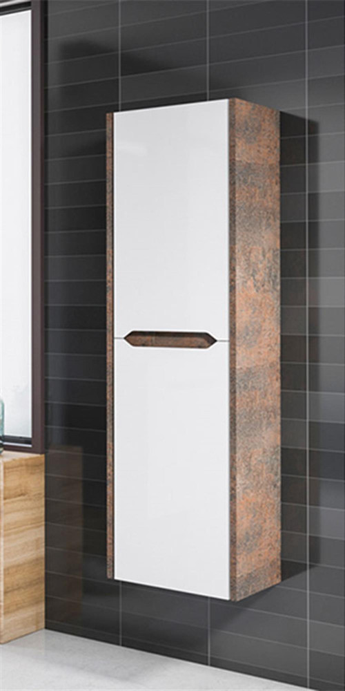 Lago 40 cm Beyaz Banyo Boy Çamaşır Dolabı