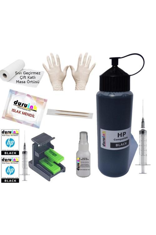 Hp 3730 3732 3733 Siyah Kartuş Mürekkep Dolum Seti 500 Ml (304) Renk