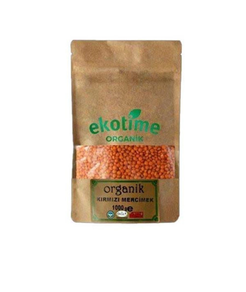 Organik Kırmızı Mercimek 1 kg