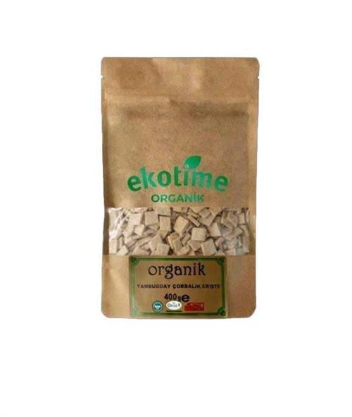 Organik Tam Buğday Çorbalık Erişte 400 Gr