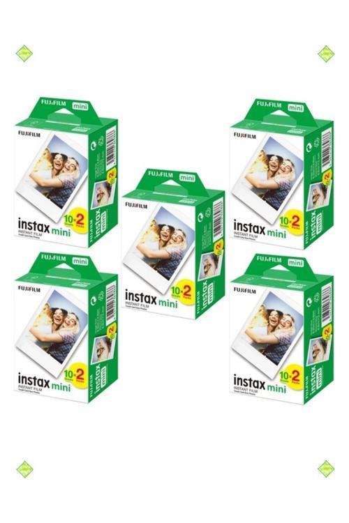 Instax Mini Film Rulo 20'li Instax Mini 9-11-90 Uyumlu 5'li Set 100 Poz