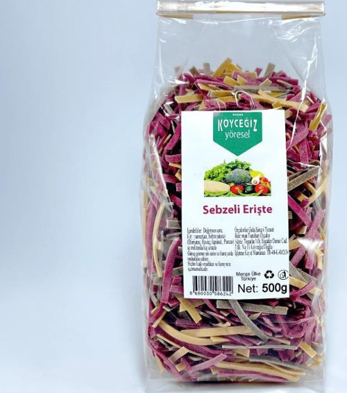 Kb Köyceğiz Yöresel Sebzeli Erişte 500 G