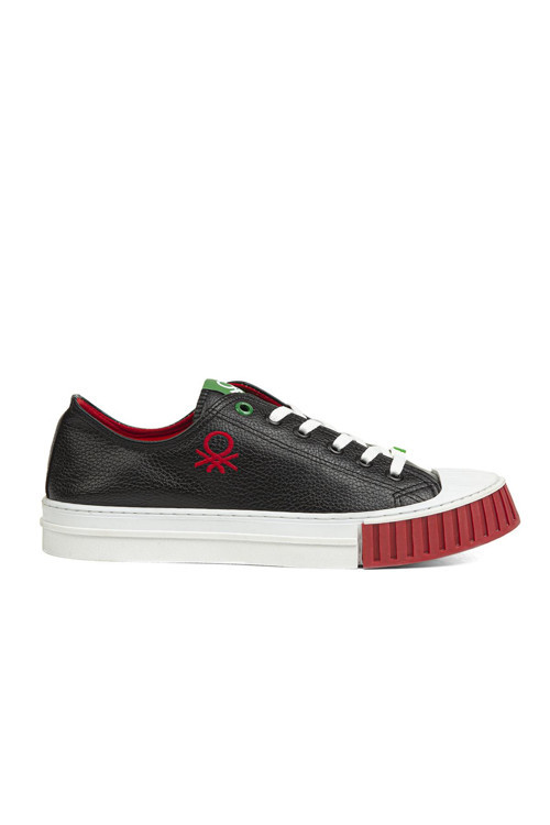 ® | BN-30546 - 3374 Siyah Kırmızı - Çocuk Spor Ayakkabı