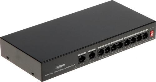 PFS3010-8ET-65 8 port Poe Yönetilemez Switch