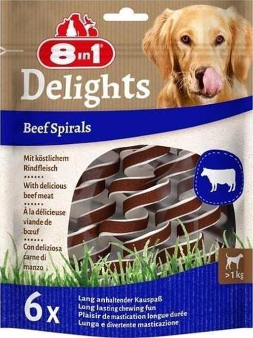 Smart Delights Beef Spirals Biftekli Burgu Köpek Ödülü 6 lı