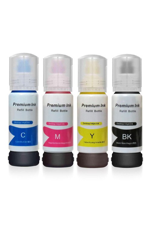 Epson Ecotank L3210 101 103 Uyumlu Muadil Mürekkep Seti 4X70Ml