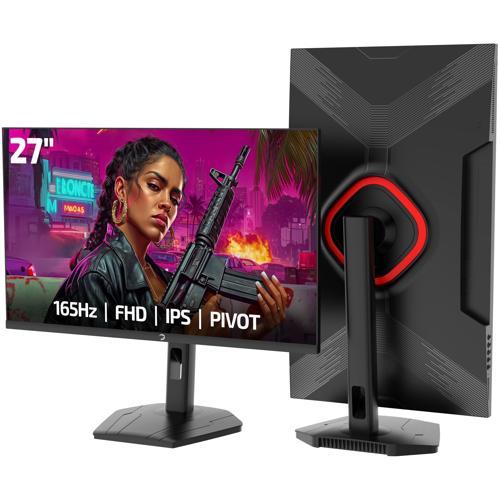 Lunis L30 27'' 165Hz 1Ms IPS FHD Pivot Gaming Monitör (Sıfır Ölü Piksel Garantili)