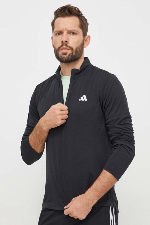 Performance Training Essentials 1/2 Zip Erkek Yarım Fermuarlı Antrenman Sweatshirt Siyah