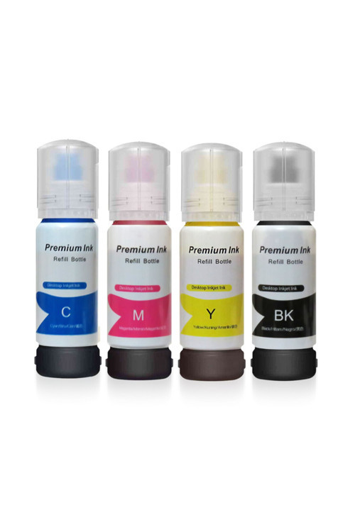 Epson Ecotank L6170 101 Uyumlu Mürekkep Seti 4 Renk X 70Ml