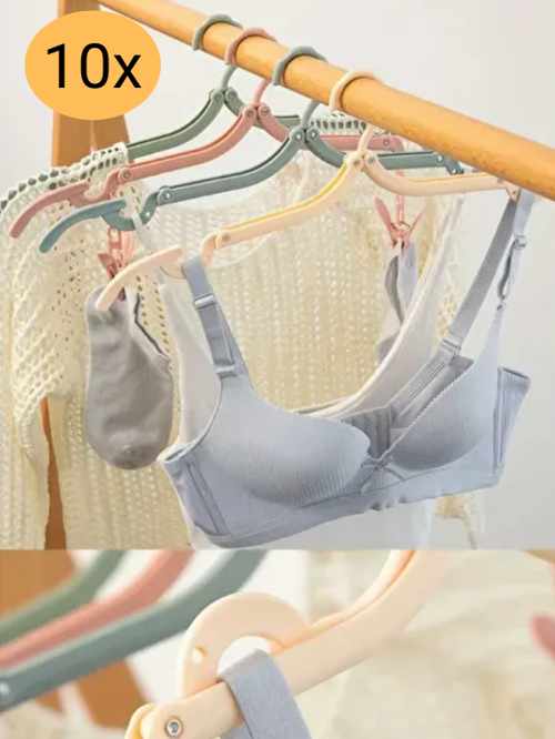 10 Adet Seyahat Askısı Elbise Askısı