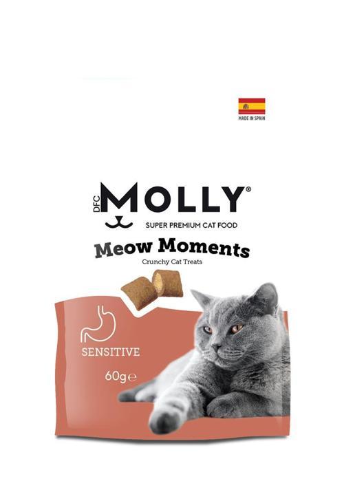 Meow Moments Hassas Kediler İçin Kedi Ödül Maması (Sensitive) 60 Gr