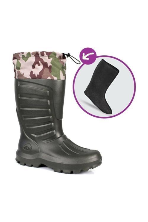 Içi Termal Çoraplı Hafif Unisex Avcı Çizmesi