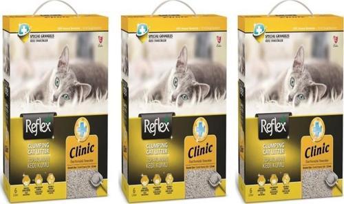 Klinik Kedi Kumu 6 Lt 3 Adet