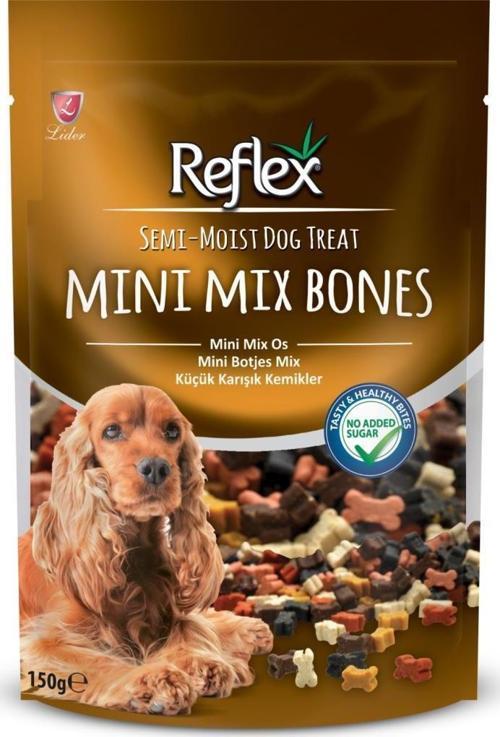 Mini Mix Bones Yarı Islak Köpek Ödül Kemiği 150 Gr