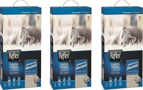 Sensitive Kokusuz Kedi Kumu 6 Lt 3 Adet